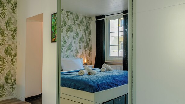 Comfort-Apartment, Gartenblick