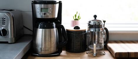 Coffee and/or coffee maker