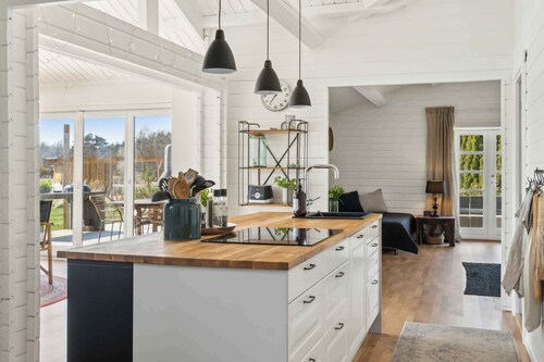 Cozy wooden cottage with a great terrace