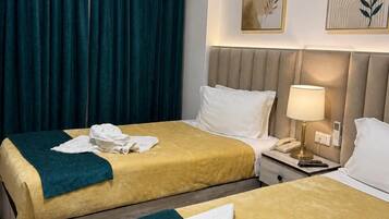 Double Room | In-room safe, desk, blackout drapes, soundproofing