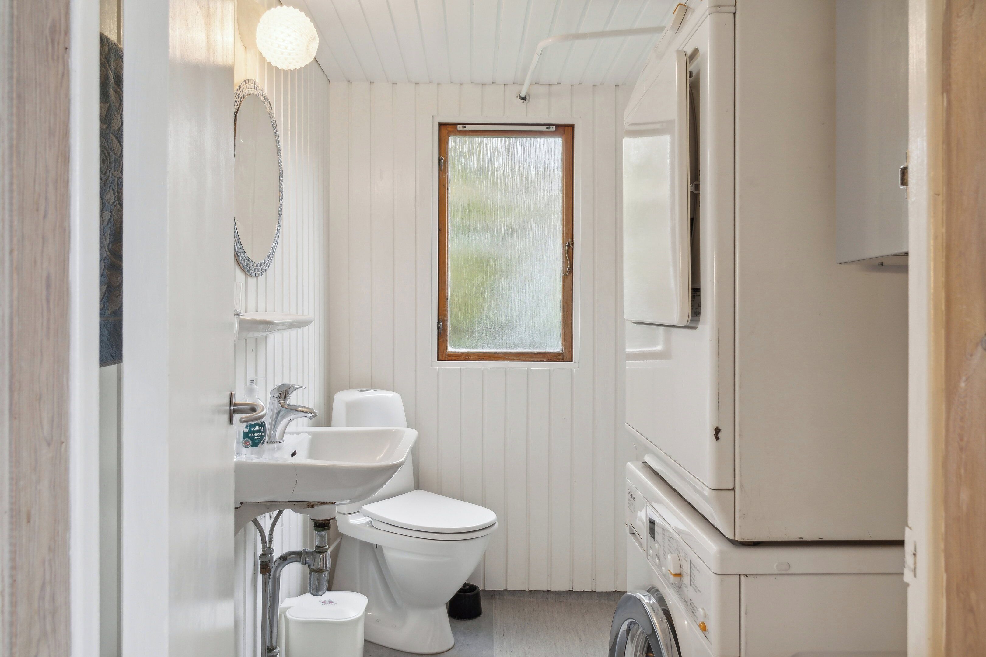 Shower, hair dryer