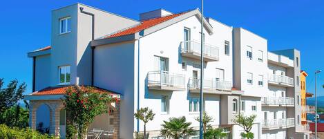 Overnatningsstedets facade