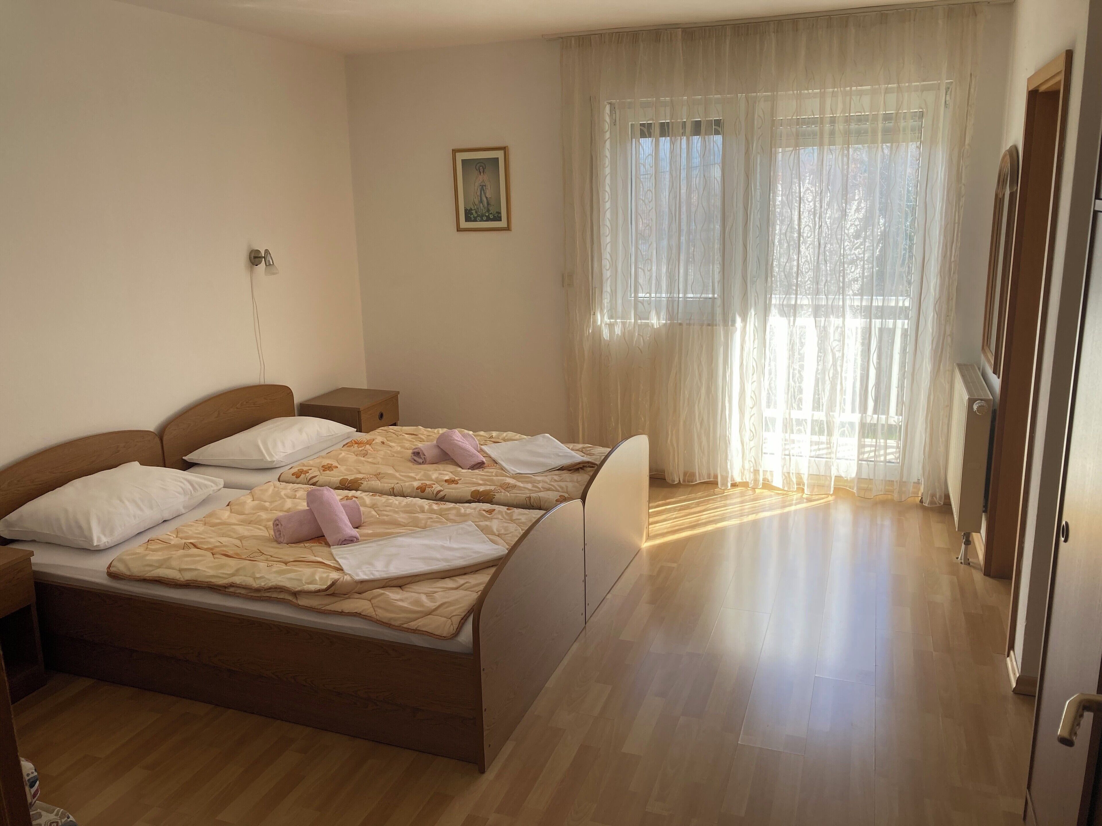 Comfort Double or Twin Room, 2 Single Beds, Balcony, Garden View