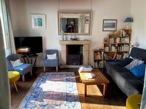 Living area - Charming, quiet house 100m from Benodet marina (Bénodet)