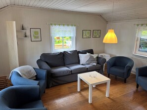 Fernseher, Kamin, Bücher