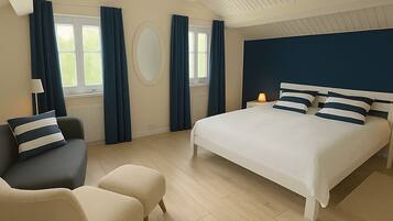 4 quartos, ferros/tåbuas de passar roupa, berço de viagem