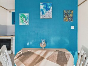 Dining - Air-conditioned apartment with parking in Marseillan-Plage (Marseillan-Plage)