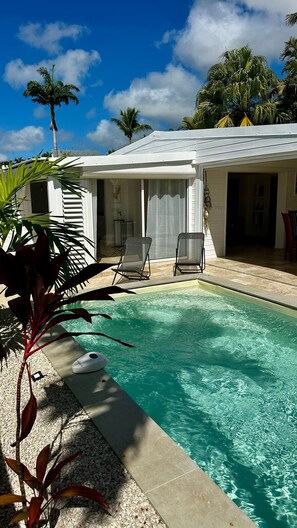 Outdoor pool - Villa tîkoray (Saint François)