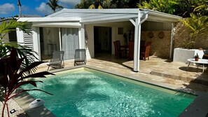 Outdoor pool - Villa tîkoray (Saint François)