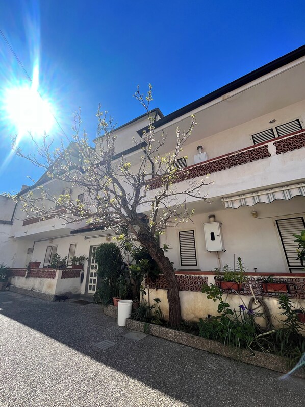 Majoituspaikan julkisivu