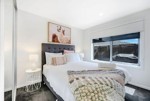3 bedrooms, iron/ironing board, travel crib, WiFi