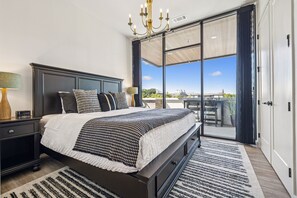 2 bedrooms, iron/ironing board, travel crib, WiFi