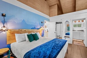 1 habitación, tabla de planchar con plancha, cuna de viaje y wifi 