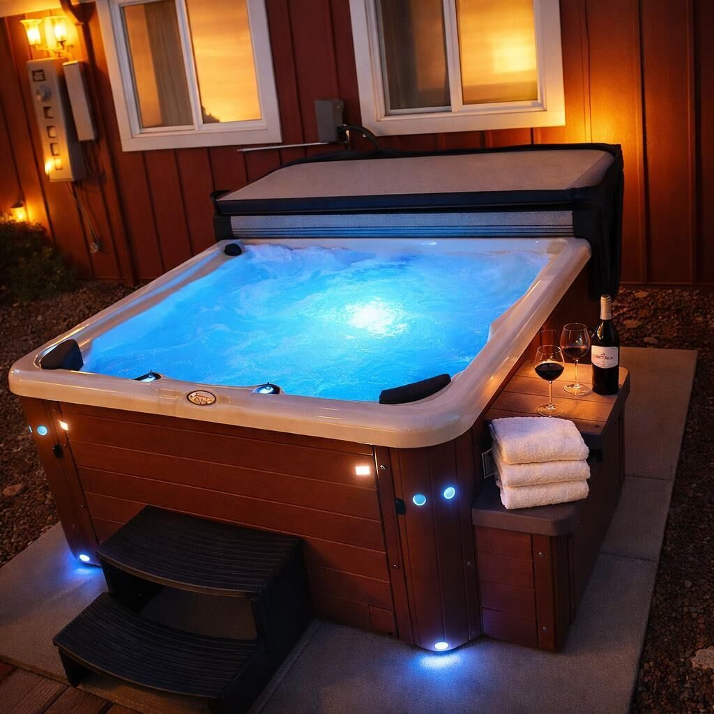 Bain à remous extérieur