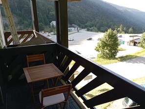 Outdoor dining - Apartment in the heart of Col de Rousset (Saint-Agnan-en-Vercors)