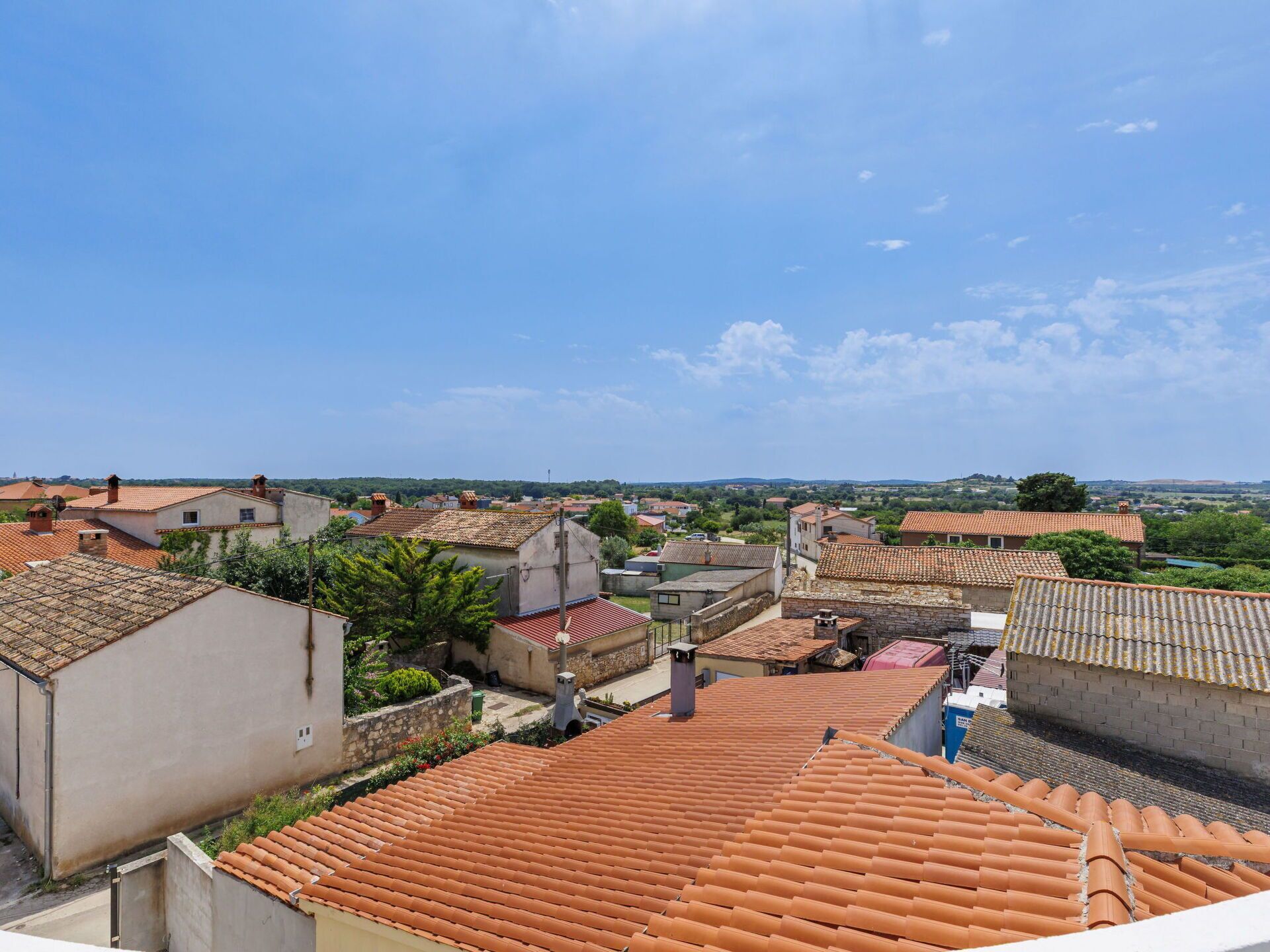 Vue depuis l’hébergement