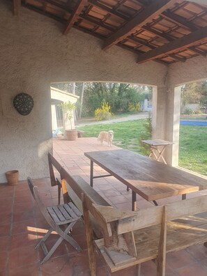 Restaurante al aire libre