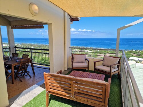 Large T3 • Breathtaking ocean view - Saint-Gilles