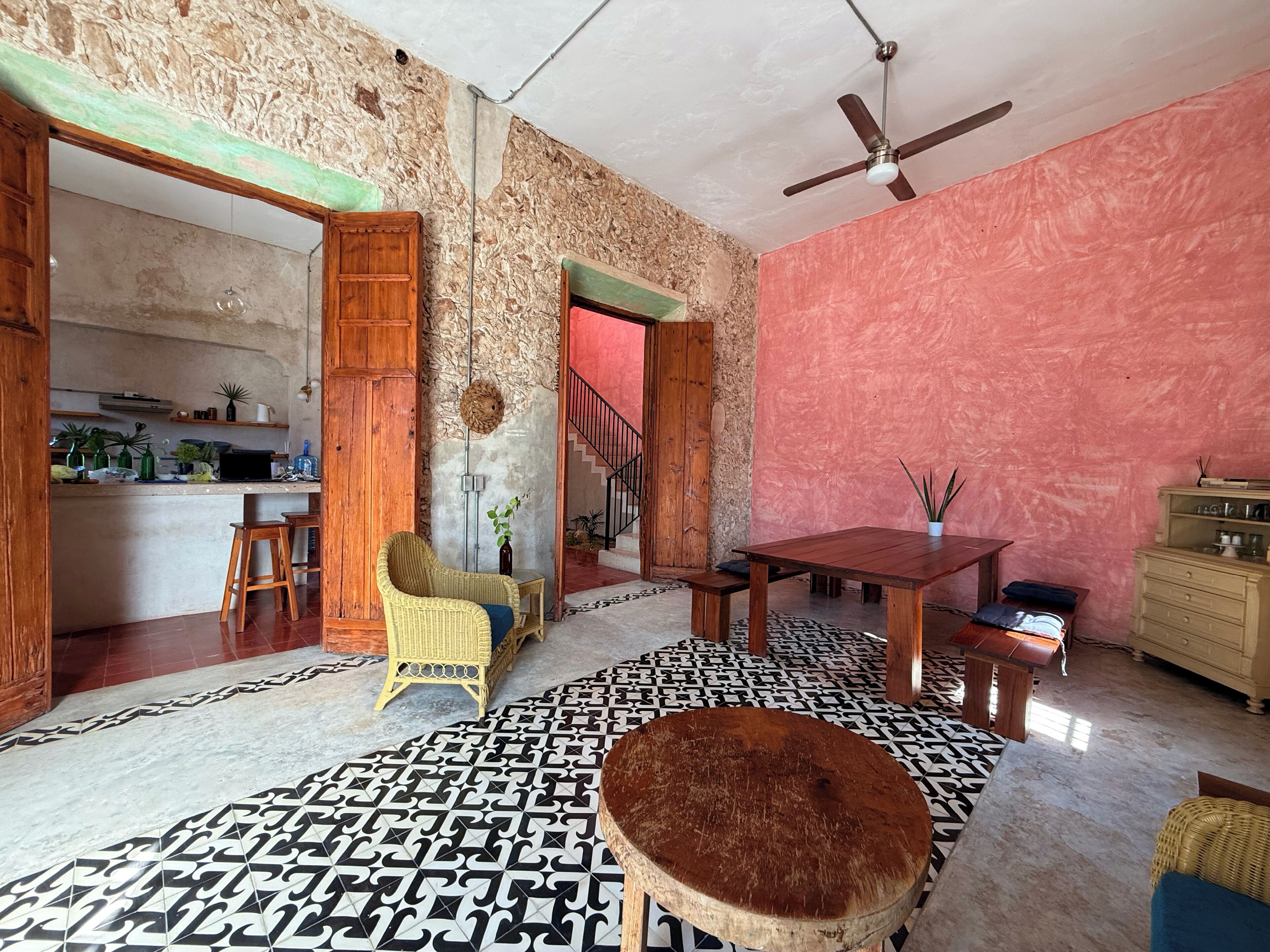 Foto - Casa para 10 persona con Piscina, Mérida Centro, Casa Nido Rosa