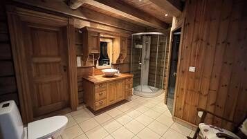 Shower, towels