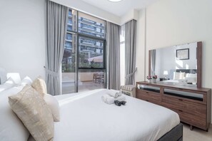 1 多间卧室、熨斗/熨衣板、WiFi、床单