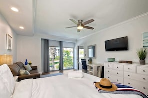 1 bedroom, desk, iron/ironing board, WiFi