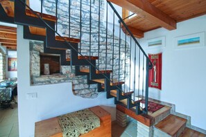 Appartement, 3 chambres, terrasse, vue jardin | Salle de séjour