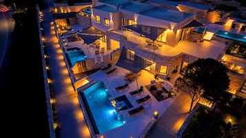 Front of property - evening/night