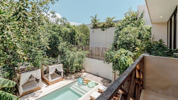 Deluxe Villa, Balcony, Pool View | View from room