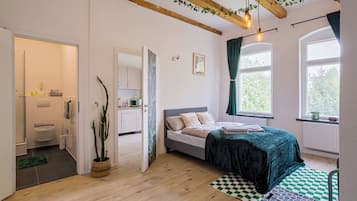 1 Schlafzimmer, kostenloses WLAN, Bettwäsche