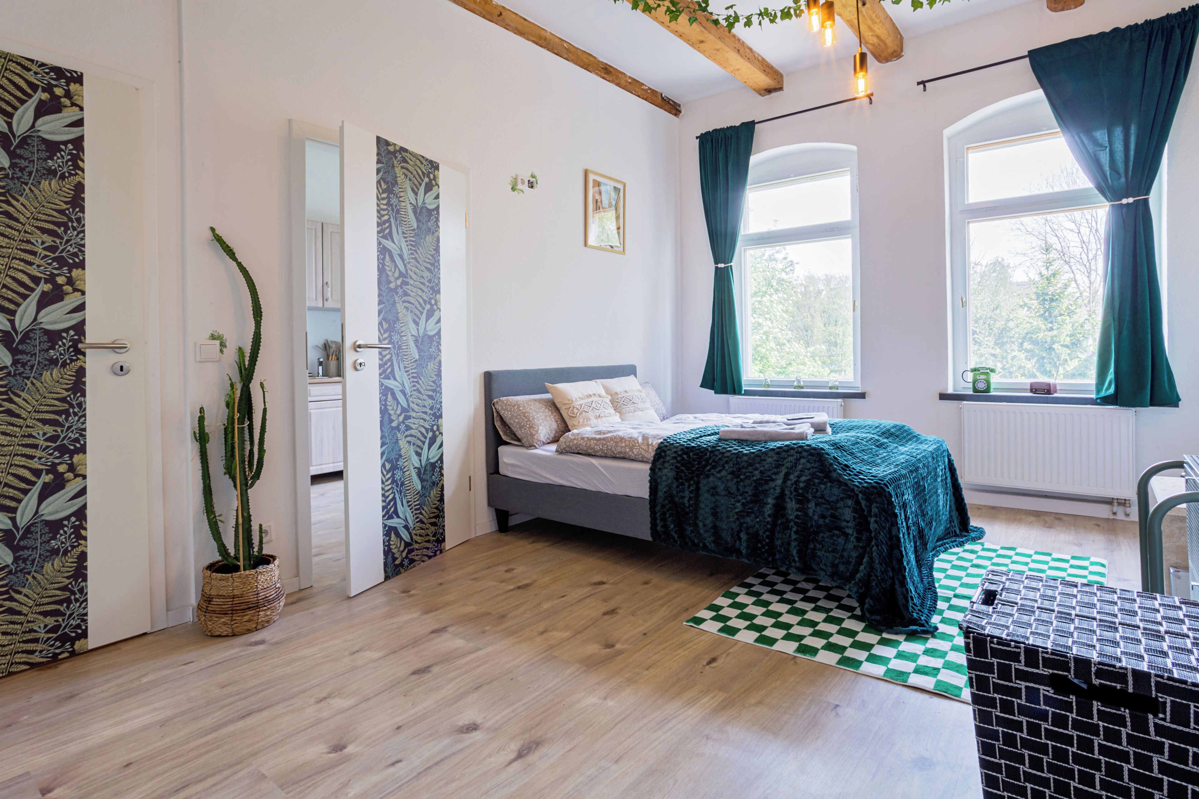 1 chambre, accès au Wi-Fi (inclus), literie fournie