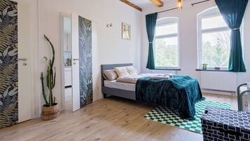 1 Schlafzimmer, kostenloses WLAN, Bettwäsche