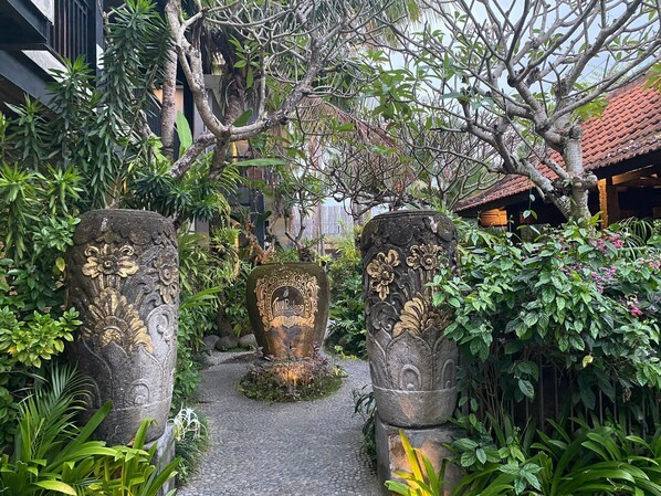 Voorkant van accommodatie