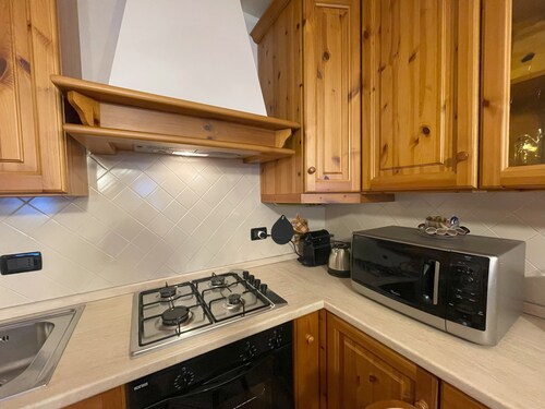 Apartment in the heart of the Dolomites a stone's throw from the bike path