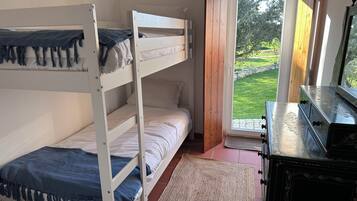 Premium bedding, memory-foam beds, free WiFi