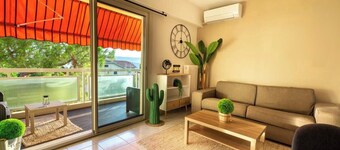 06K2-Nice air-conditioned studio-terrace-sea view