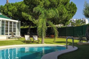 Alberca al aire libre 