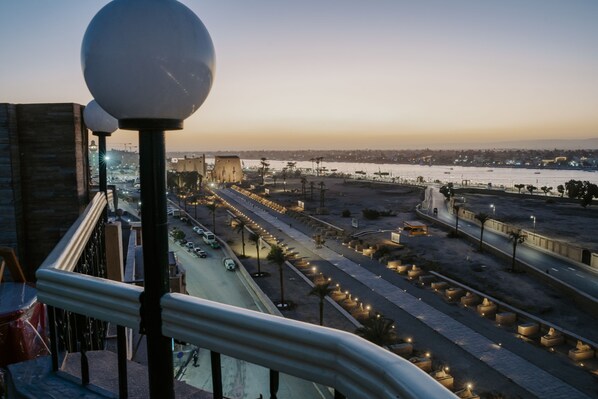 Uitzicht vanuit accommodatie