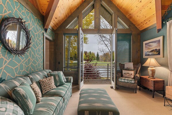 スマートテレビ、暖炉