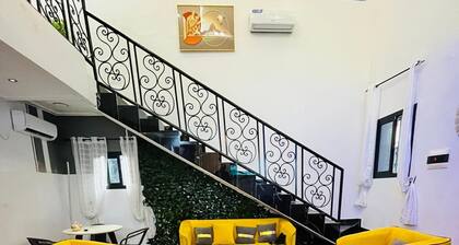 Deluxe 3 bedroom apartment located at Residence Tade a bijou makepe douala