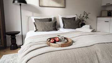 1 makuuhuone, silitysrauta/-lauta, ilmainen Wi-Fi, vuodevaatteet