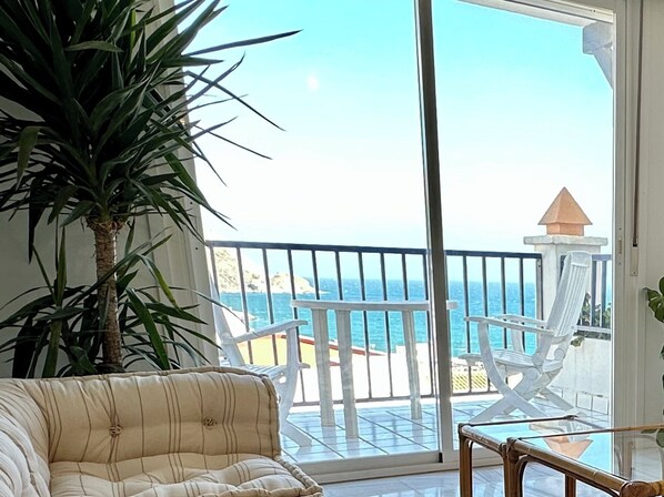 Smart TV - Fabulous ocean view and pool 80m from the beach in San Jose (pet friendly) (San José)