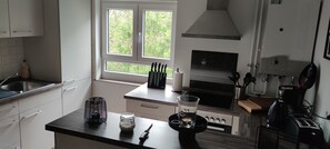 Fridge, oven, stovetop, coffee/tea maker - Teufelsstein, Hiking,View,Loreley,Barbecue,Relax,Nature,WLAN,Parking lot (Patersberg)