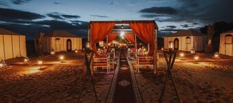 A MAGICAL CAMP IN MERZOUGA DESERT