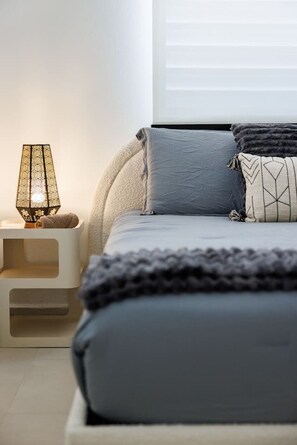 4 bedrooms, iron/ironing board, travel crib, WiFi