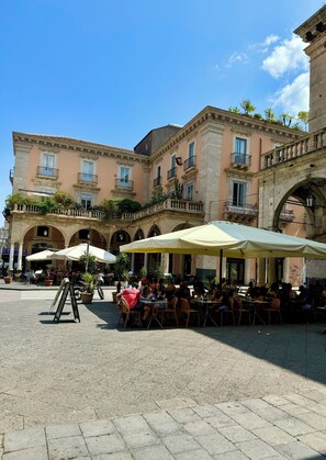 Restauration en plein air