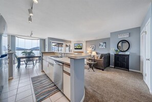 Interior - The View! Ground Floor Condo with Lake and Mountain Views on Smith Mountain Lake (Moneta)