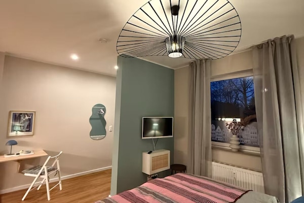 1 Schlafzimmer, Reisekinderbett, kostenloses WLAN, Bettwäsche