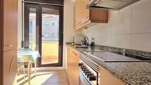 Appartement, 1 slaapkamer, balkon, uitzicht op tuin | Interieur