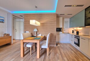 Appartement, 1 slaapkamer, balkon, uitzicht op tuin | Interieur